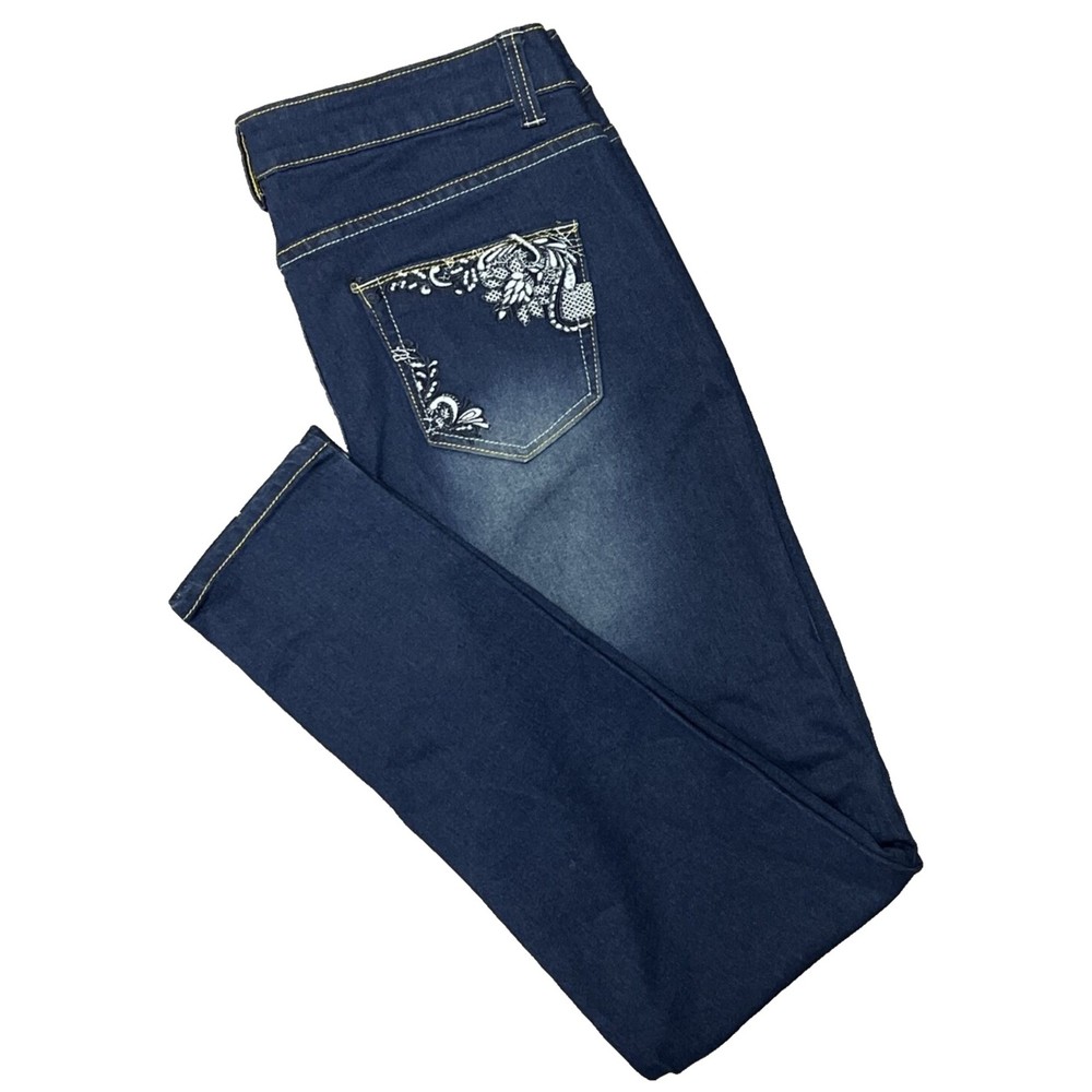 JEAN'S DENIM American Denim Designed in New York | Size 16W Skinny Stretch Jeans
